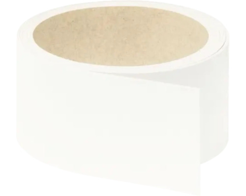 Chant décoratif blanc uni 650x45 mm (2 pces) Rouleau de ruban adhésif blanc