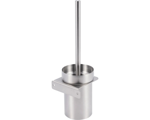 form&style WC-Bürstengarnitur OLI edelstahl gebürstet Toilettenbürstengarnitur aus Edelstahl