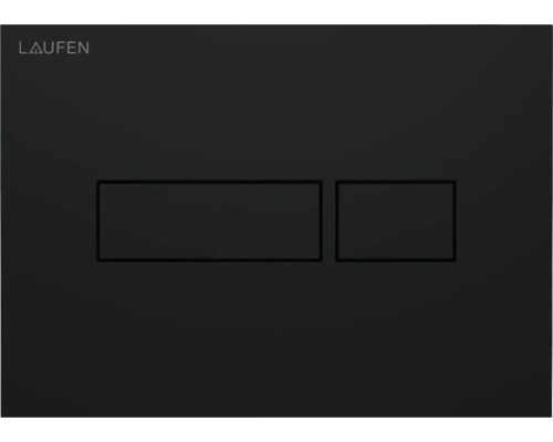 Logo Laufen, plaque de commande avec deux touches