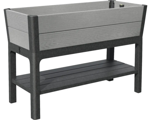 Jardinière surélevée avec espace de rangement