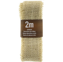 Ruban de décoration en jute de deux mètres