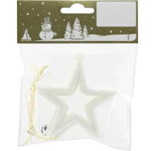 Weihnachtsbaumschmuck Stern zum Aufhängen im Beutel