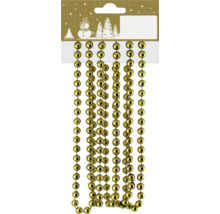 Guirlande avec boules dorées pour la décoration