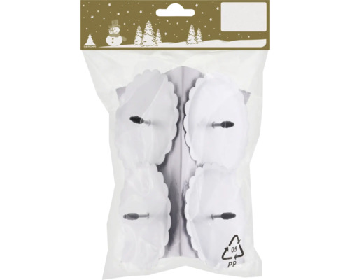 Emballage de quatre ventouses avec crochets