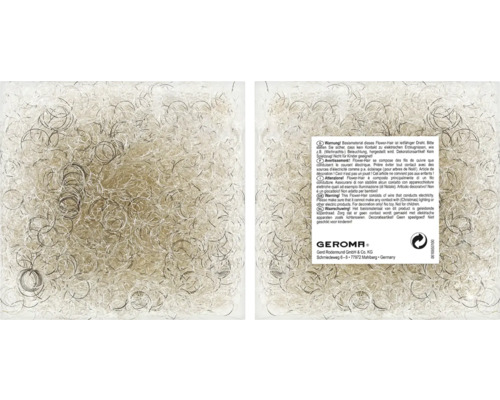 Flower-Hair décoratif en fil conducteur dans son emballage.