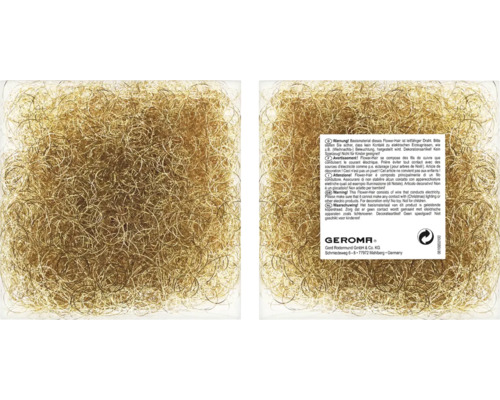 Paquet de fil de fleuriste doré matériel de bricolage