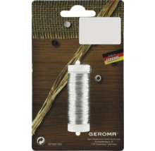 Silberdrahtspule auf Verpackung