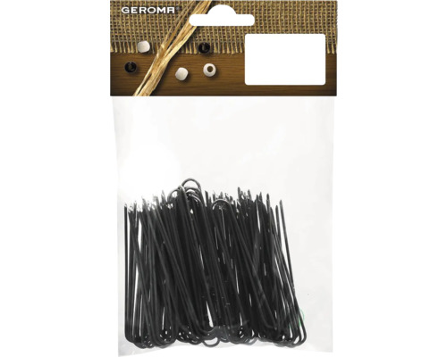 Décoration agrafes florales nues 12/60 100 g Agrafes de cintrage de fil Geroma en paquet