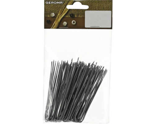 Décoration agrafes florales nues 12/80 100 g Paquet d'épingles à cheveux en forme de U