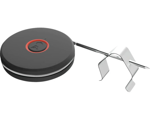 Thermomètre de grill avec sonde métallique et support