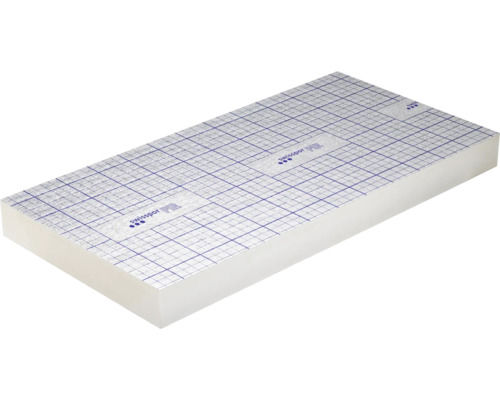 swissporPIR Alu 1200 x 600 x 20 mm Swissopor PIR Dämmplatte mit Raster