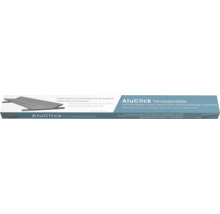 AluClick Terrassendiele inklusive Montageprofil, Isolierstreifen und Schraubenset