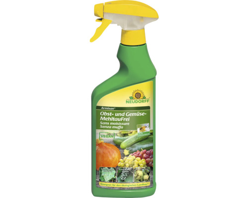 Neudorff Armisan Obst- und Gemüse-MehltauFrei Sprühflasche gegen Mehltau, vegan und nicht bienengefährlich.