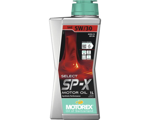 Huile moteur Motorex Select SP-X 5W/30, 1 litre