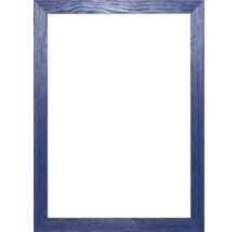 Blauer Holzbilderrahmen