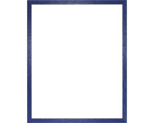 Blauer Bilderrahmen aus Holz