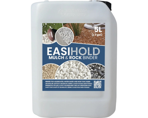 Easihold Liant pour paillis et pierres, bidon de 5 litres