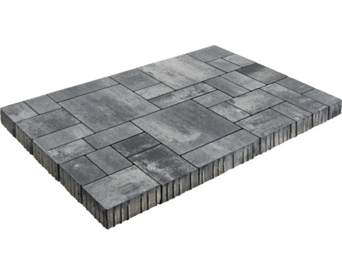 Pavés emboîtables en béton avec motif irrégulier