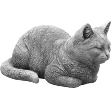 Figurine décorative de chat pour le jardin