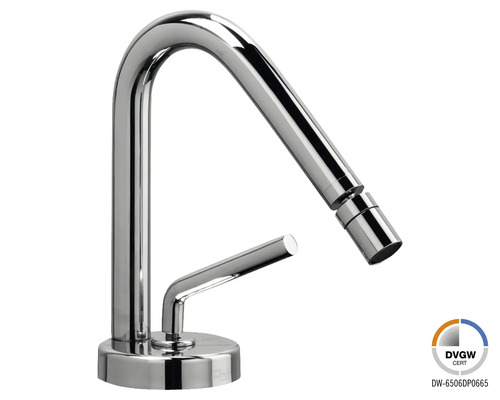 Jungborn Bidetarmatur PI chrom glänzend Bidetarmatur aus Metall mit Einhebelmischer und DVGW Zertifikat