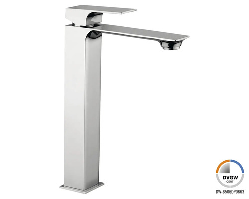 Mitigeur de lavabo haut en métal