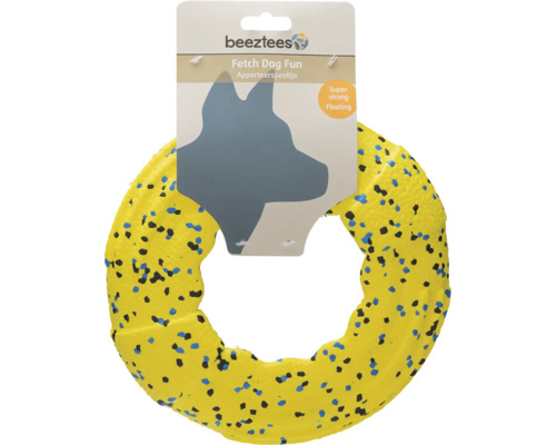 Beetztees Fetch Dog Fun Apportierspielzeug im Donutdesign