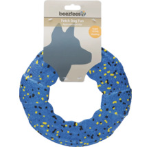 Beetztees Fetch Dog Fun Apportierspielzeug mit Hundekopf-Silhouette auf der Verpackung