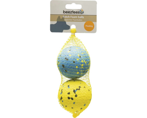 Beetztees Apportier Schaumball Set für Hunde im Netz