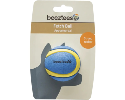 Beeztees Fetchball aus robustem Gummi für Hunde