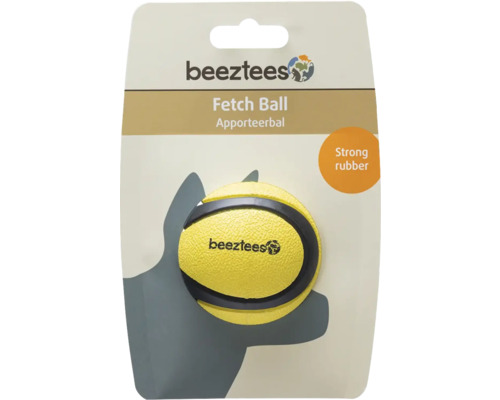 Beeztees Apportierball aus Gummi im Blister
