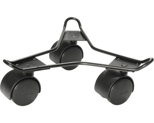 Pflanzenroller Wagner System GH0960 Stahl 23 x 30 x 6.5 cm schwarz Rollwagen für Pflanzgefässe