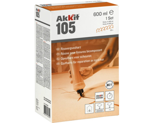 Akkit 105 Rissvergussharz, 600 ml Packung