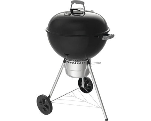 Barbecue sphérique avec couvercle et roues