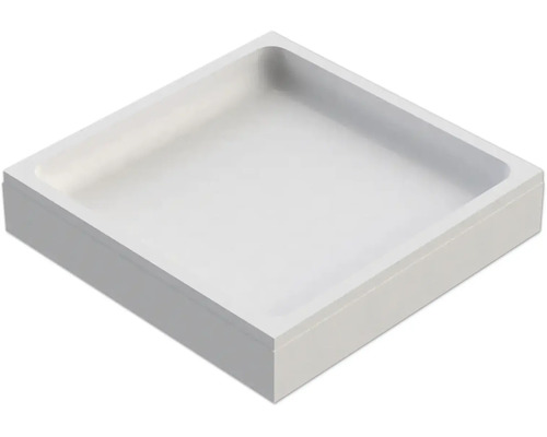 Quadratische Duschwanne aus Sanitärkeramik