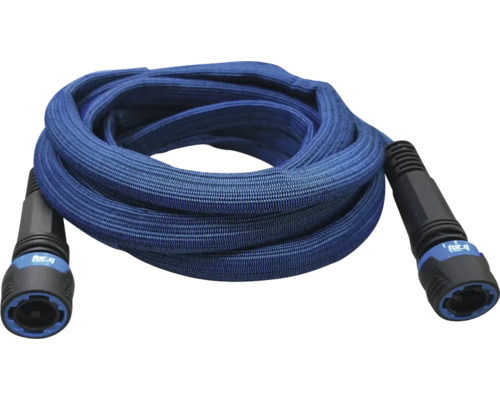 for_q dehnbarer Schlauch 10 m Textilschlauch mit Kupplungsstücken