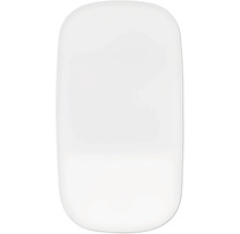 Weisses Wandfliesenmuster mit abgerundeten Ecken