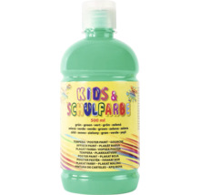 Peinture pour enfants et écoles, 500 ml, peinture d'affiches verte