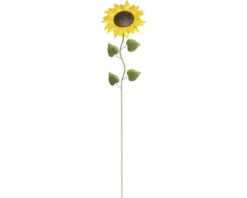 Sonnenblume als Gartenstecker