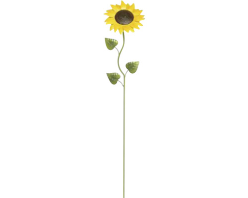 Dekorative Sonnenblume aus Metall für den Garten