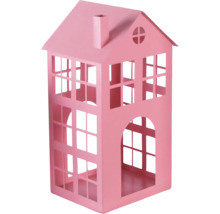 Maison décorative en bois avec ouvertures pour fenêtres et portes