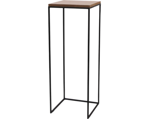 Beistelltisch mit Tischplatte und Metallgestell