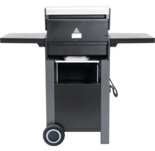 Grillwagen mit Ablageflächen und Rädern