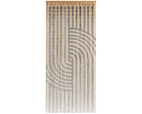 Bambusvorhang mit Muster