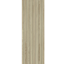 Panneau en bois avec structure à lattes