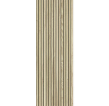 Panneau en bois avec structure à lamelles pour la décoration murale