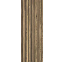 Holzpaneel mit Lattenstruktur