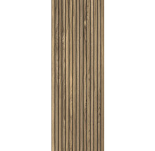 Holzpaneel mit vertikalen Lamellen für Wand- und Deckengestaltung