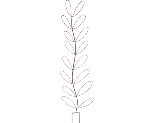 Dekorative Gartenstecker in Blattform