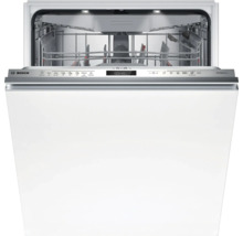 Lave-vaisselle Bosch ouvert avec intérieur en acier inoxydable et panneau de commande