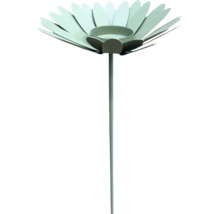 Dekorative Metallblume mit Kerzenhalter